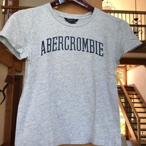 Grey Abercrombie Short Sleeve Shirt
